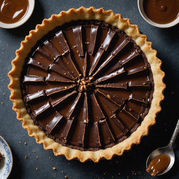 Quelles astuces pour une tarte au chocolat et caramel avec une pâte sablée croquante?