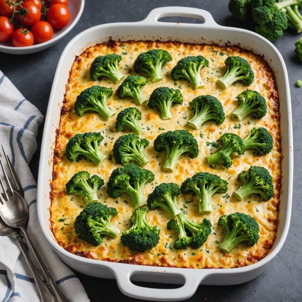 Comment préparer un gratin de brocoli avec une béchamel légère?